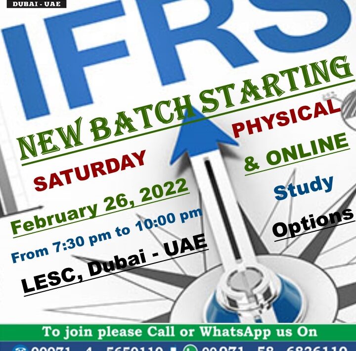 IFRS Certification in Dubai