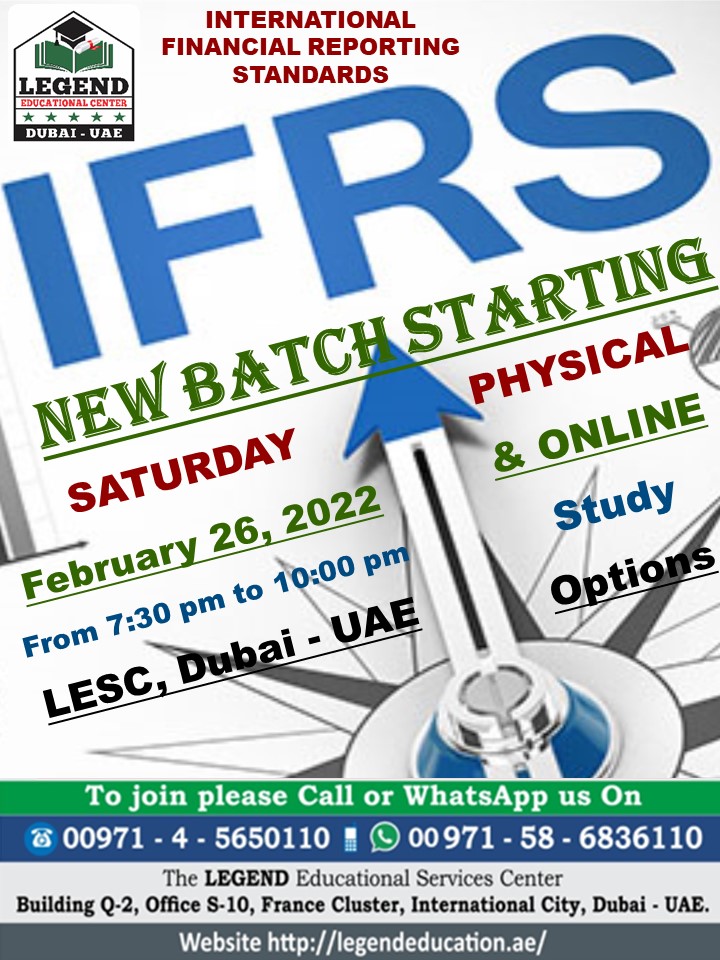 IFRS Certification in Dubai
