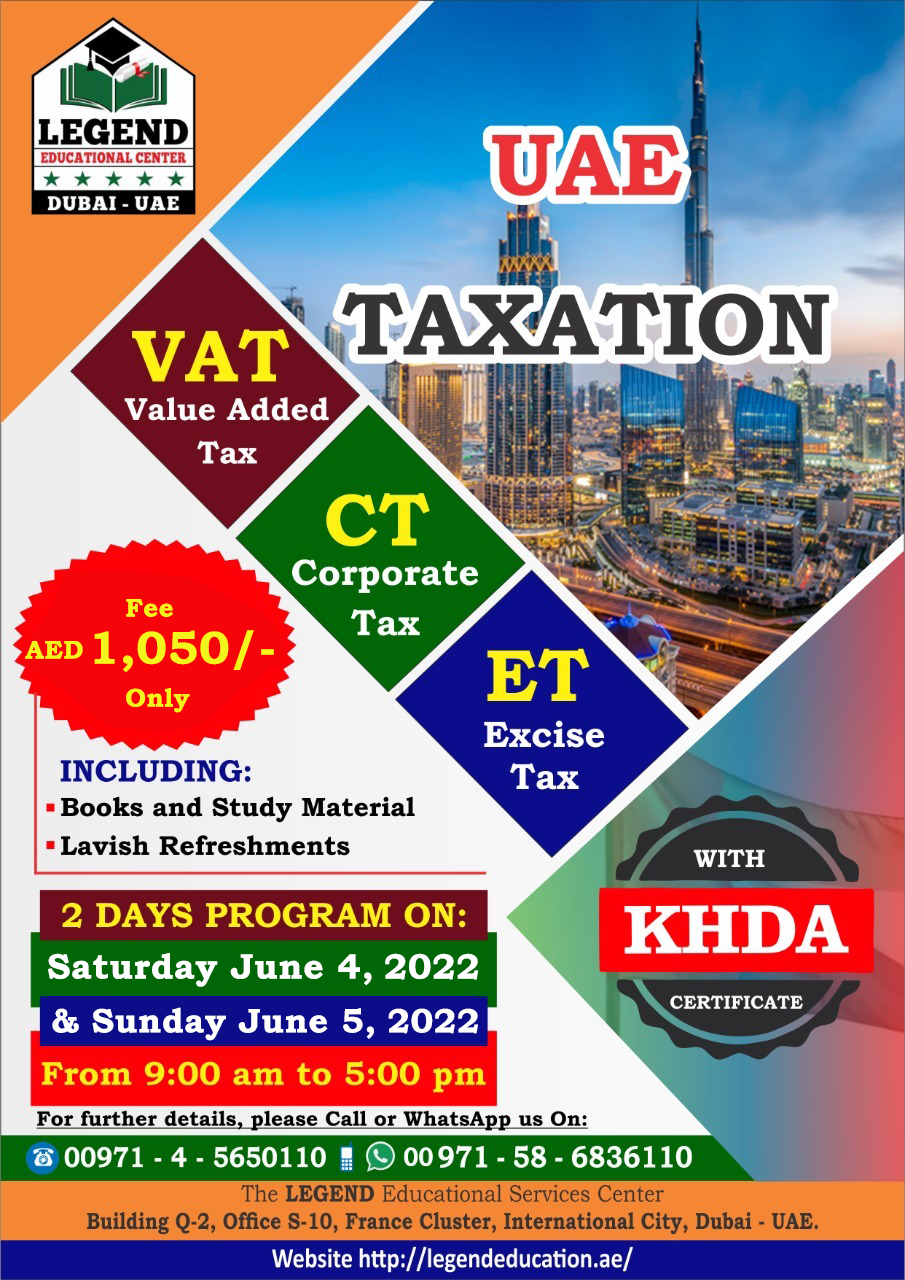 Comprehensive VAT Compliance Courses for Professionals in UAE