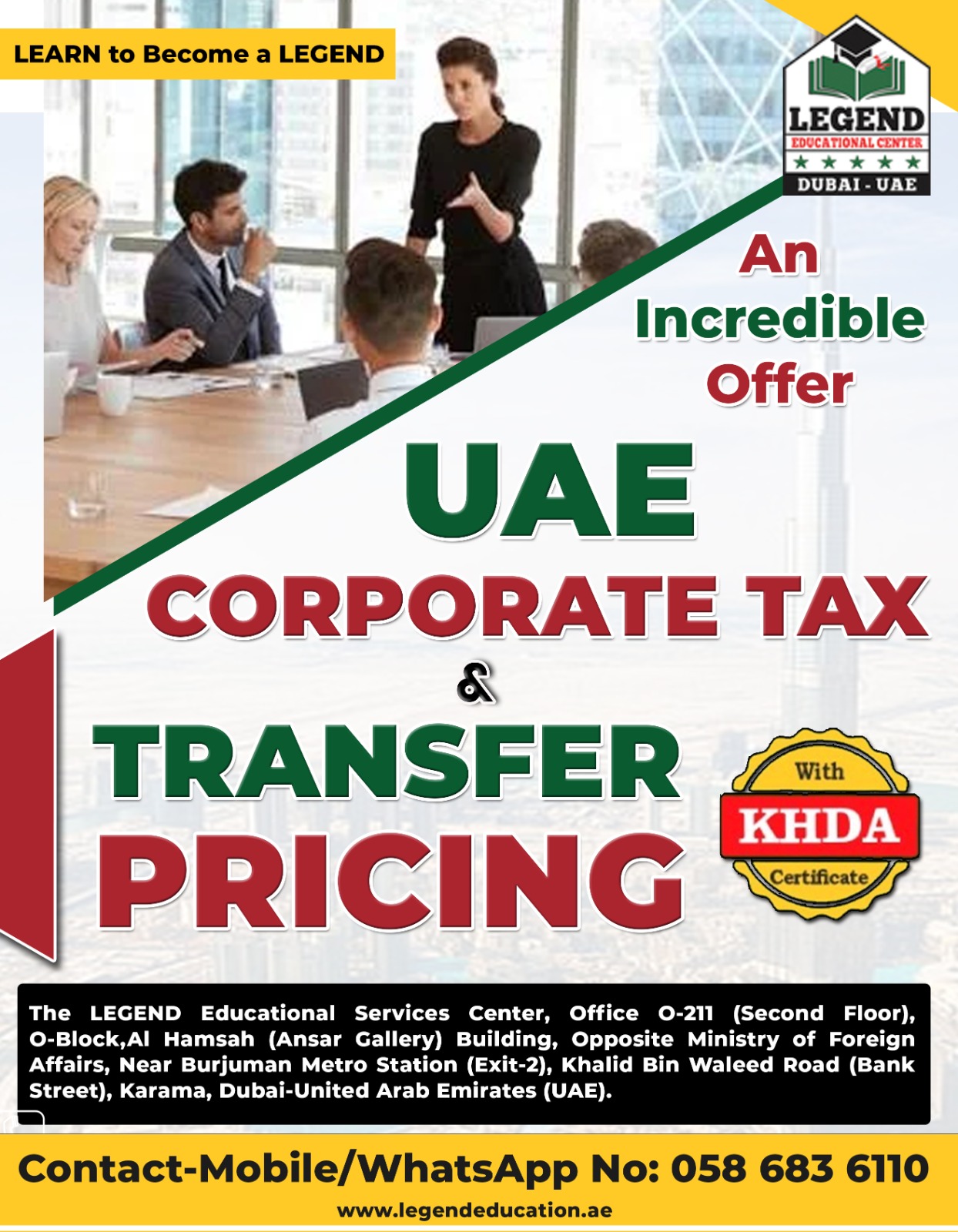 Corporate Tax Compliance and Training in UAE