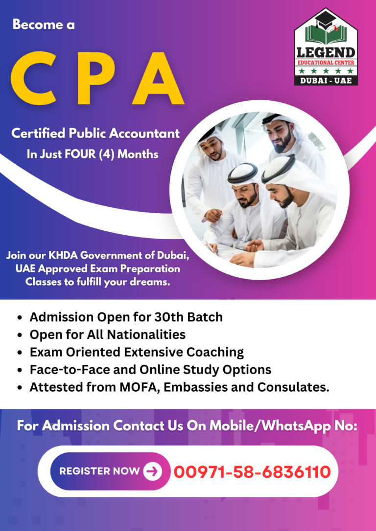 CPA Course in Dubai