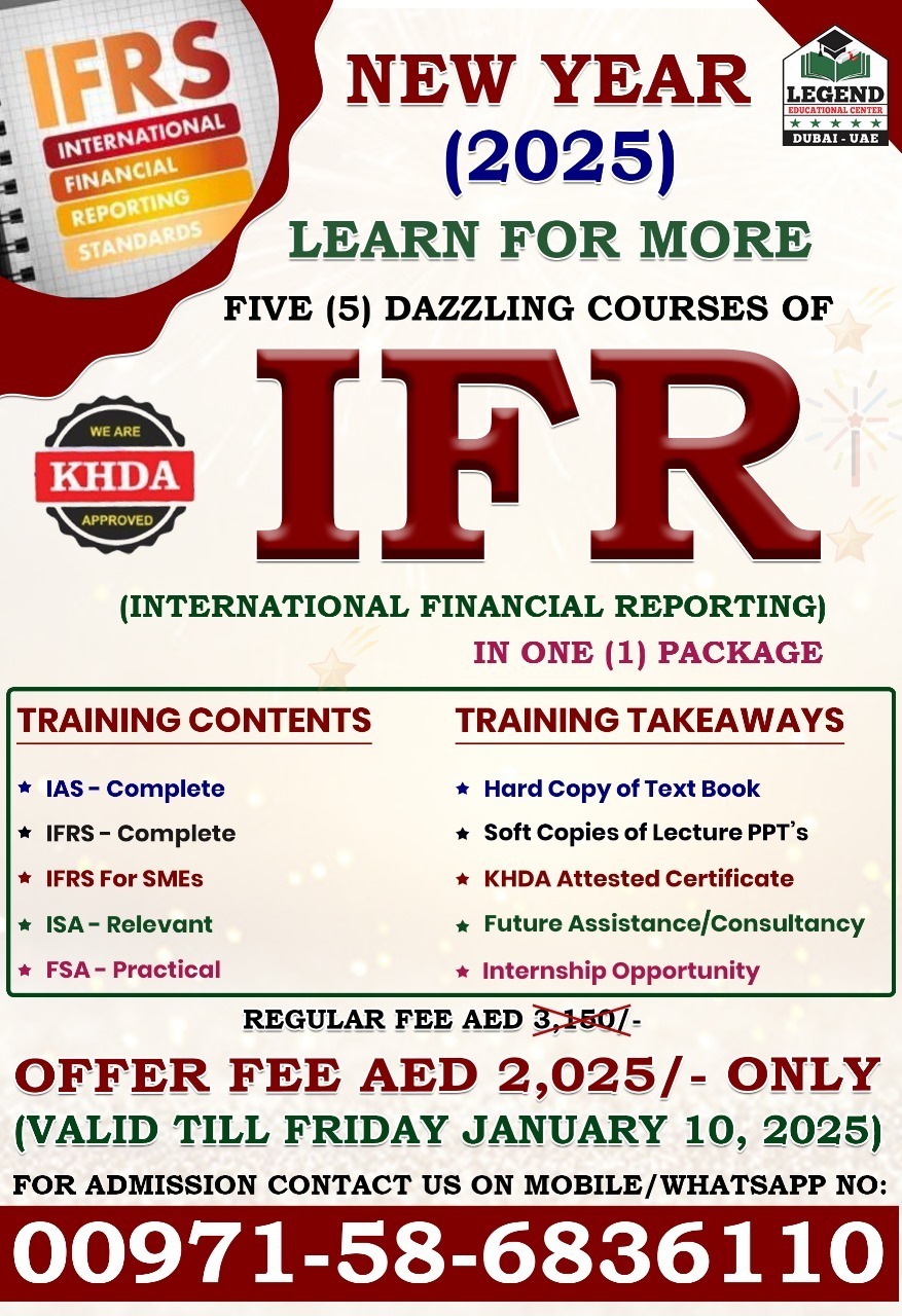 Best IFR Training in Dubai for Accounting Professionals