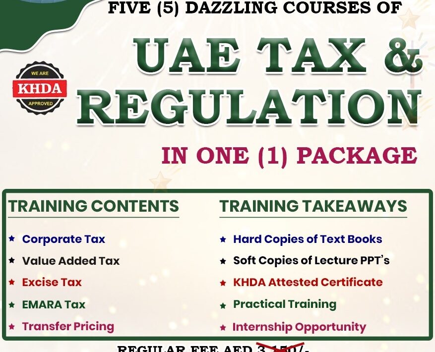 UAE Tax and Regulations Training