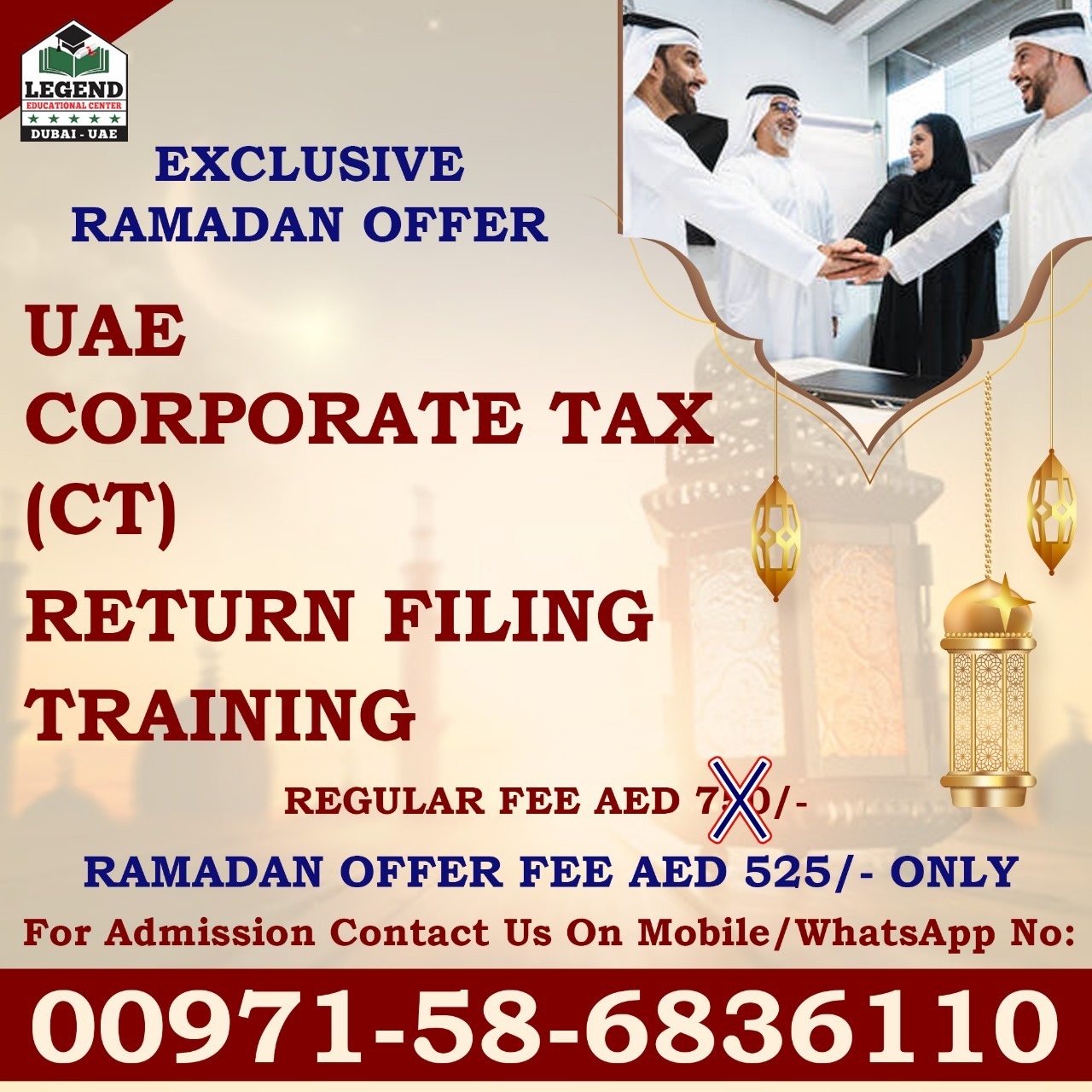 UAE Corporate Tax Return Filing training