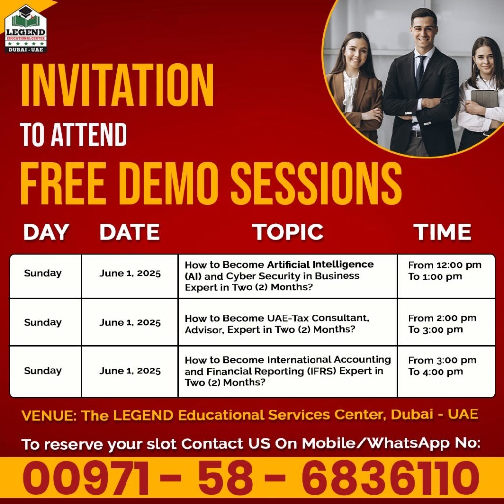 How to Become AI Expert, Tax Advisor and IFIRS Expert.