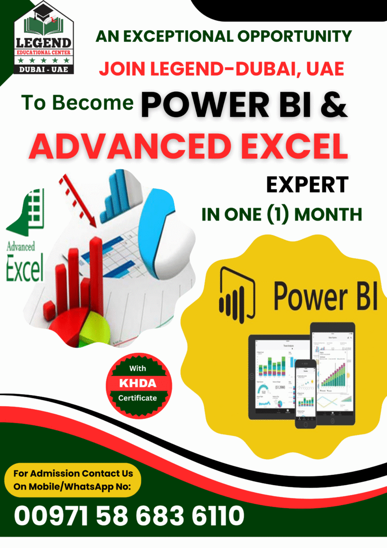 Advance Excel and Power BI Training