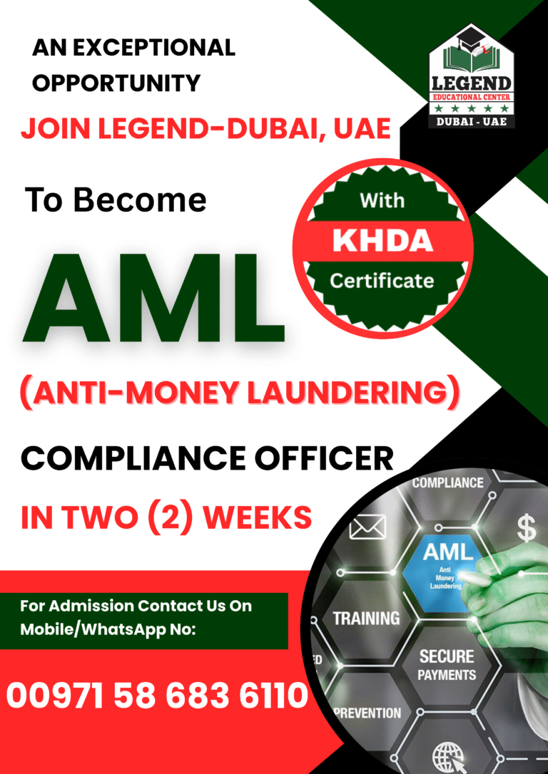 AML Certificate Course in Dubai
