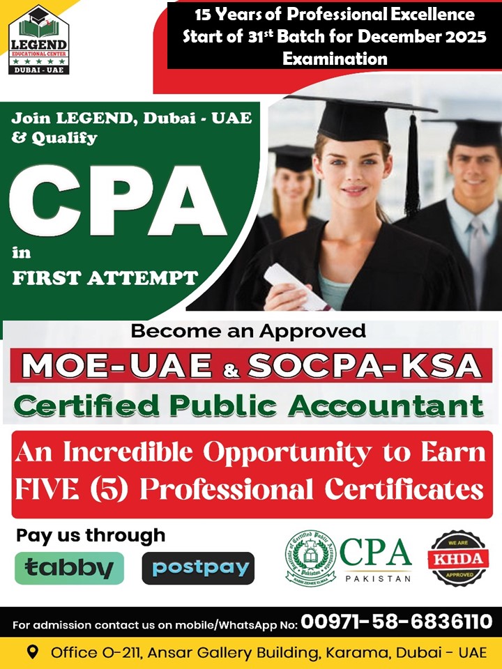 Join Legend and Qualify CPA in First Attempt