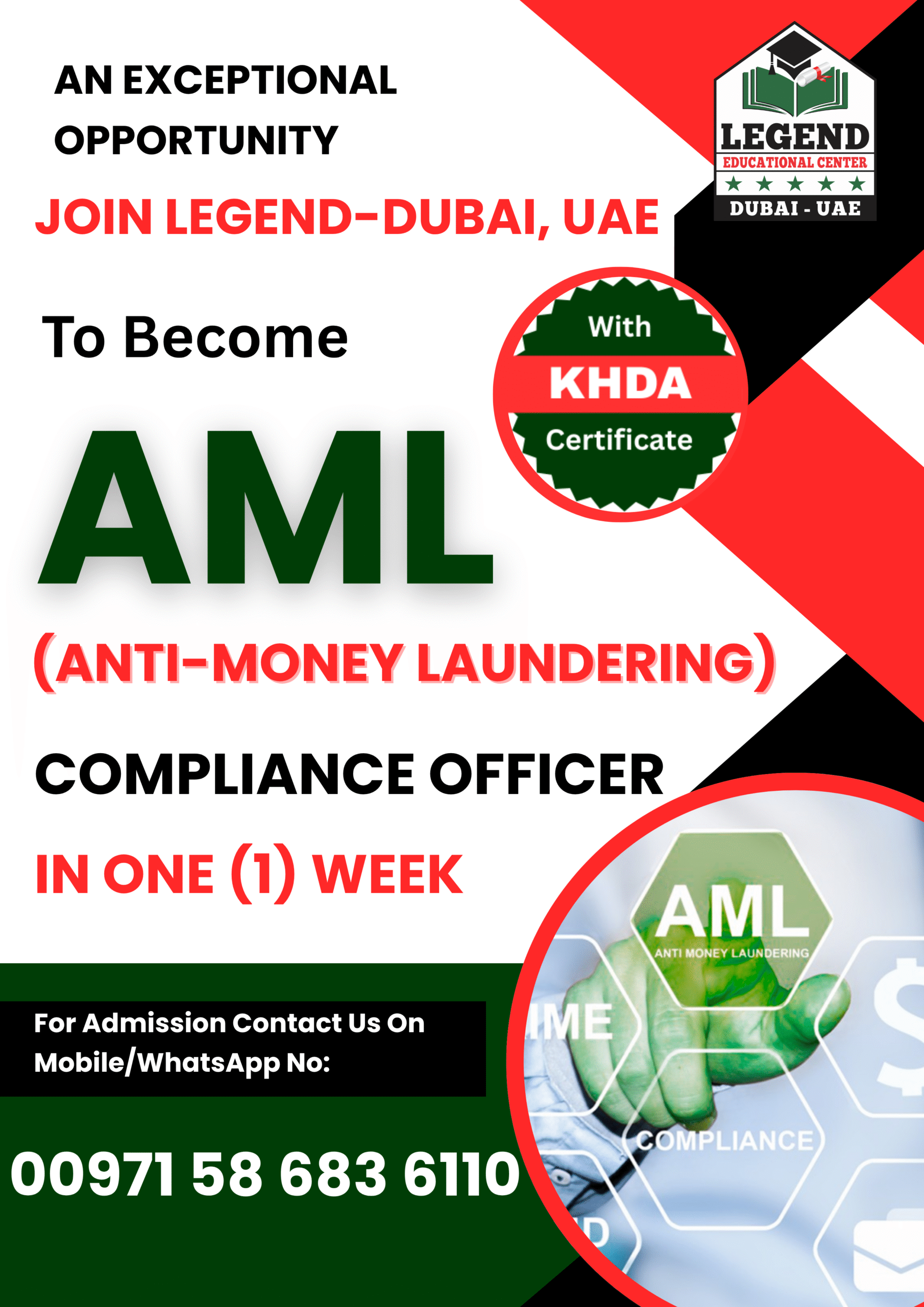 Become an AML Compliance Officer in Just One Week