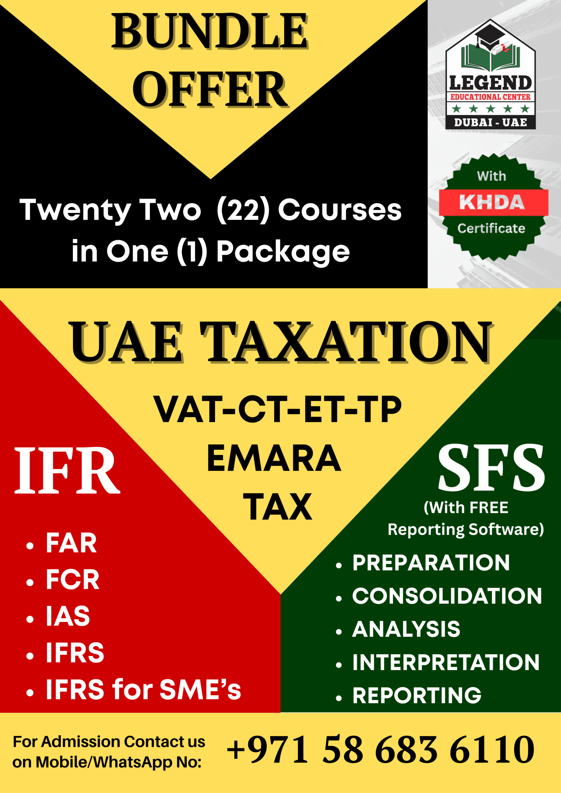 Join IFRS & SFS Training in UAE – Upgrade Your Accounting & Reporting Skills