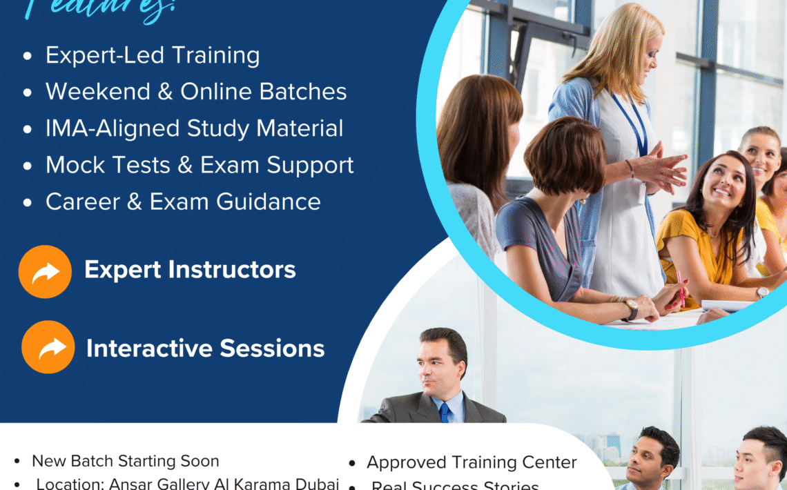 Best CMA Training Institute in Dubai