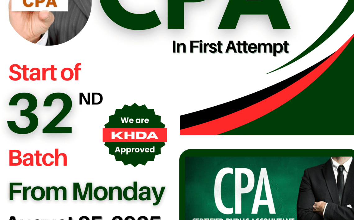 CPA certificate course in Dubai