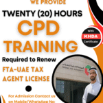 FTA-Approved CPD Training to Maintain & Renew Your UAE Tax Agent License