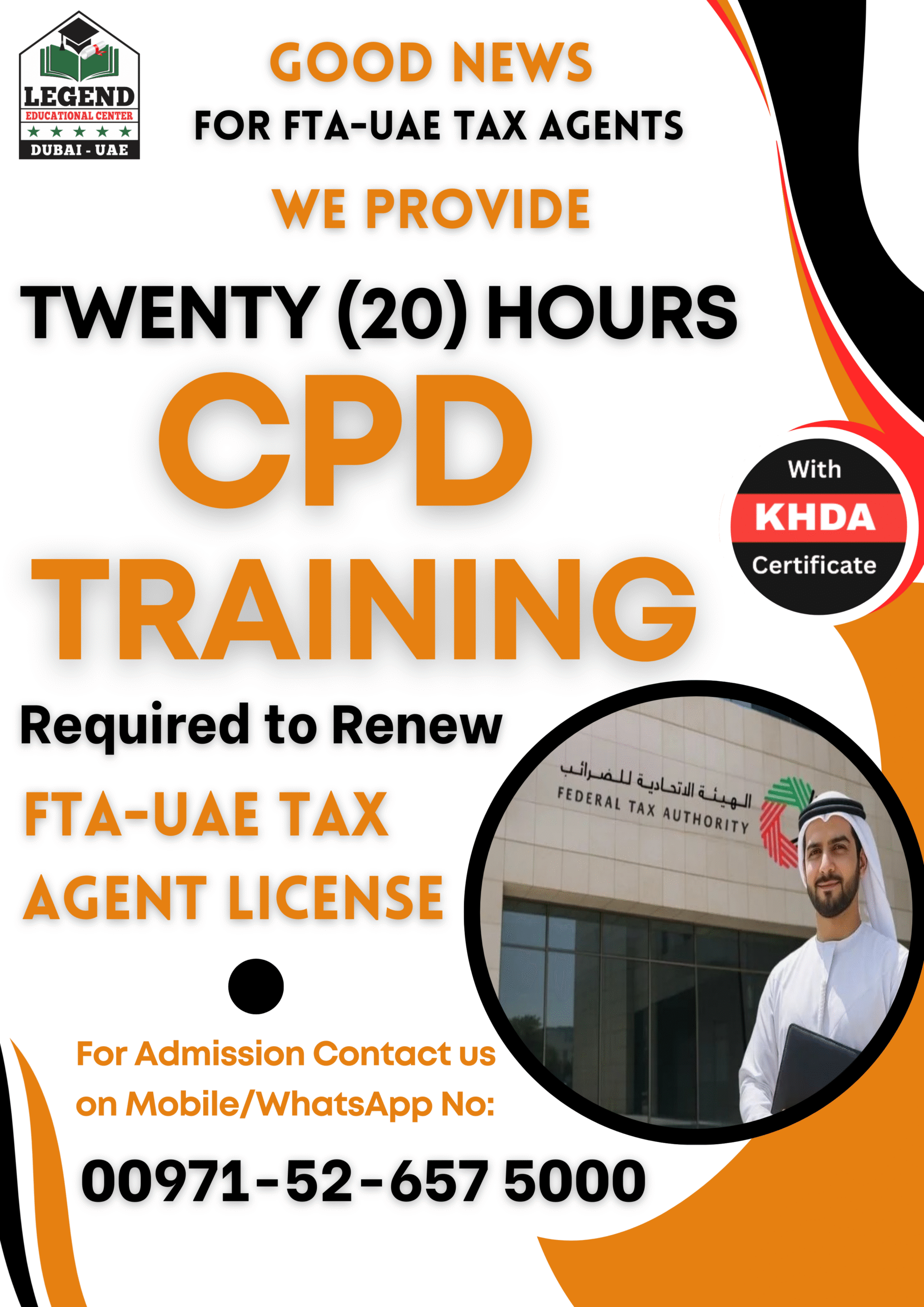 FTA-Approved CPD Training to Maintain & Renew Your UAE Tax Agent License