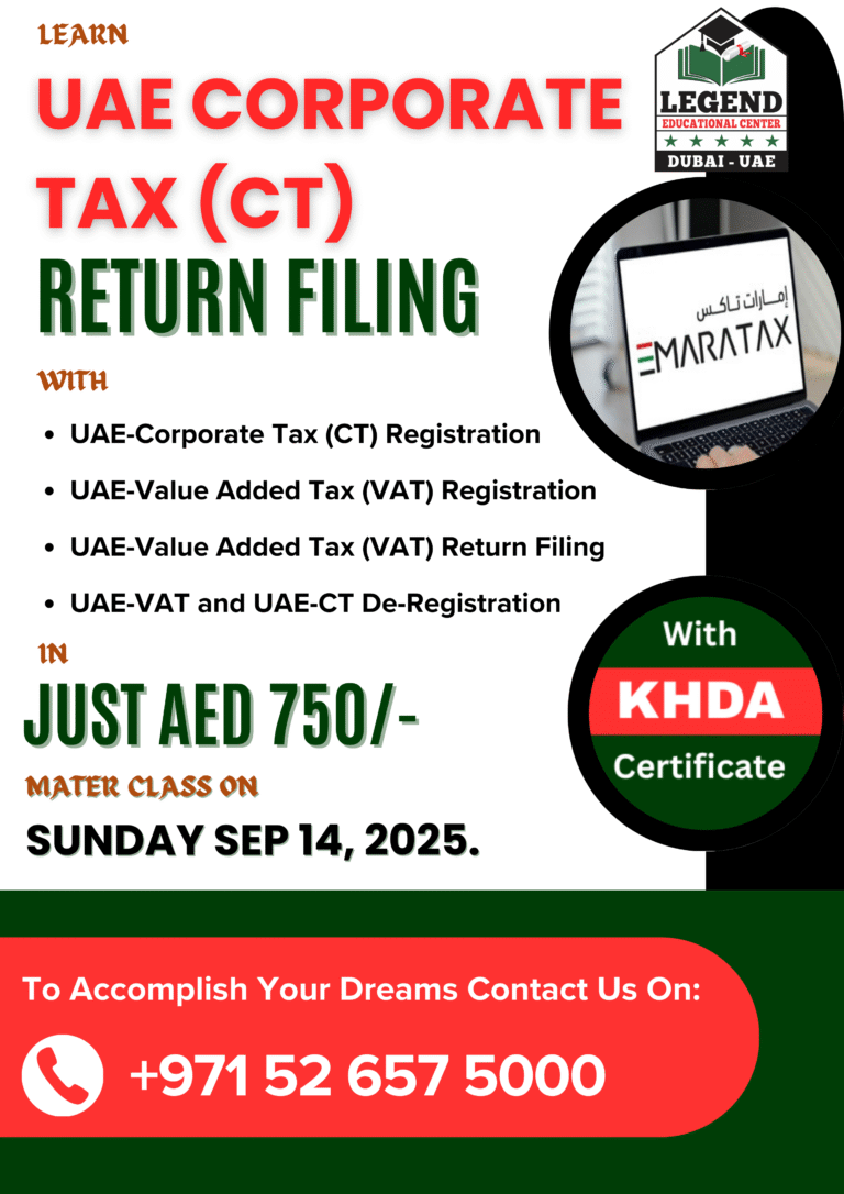 Corporate Tax Filing and Return