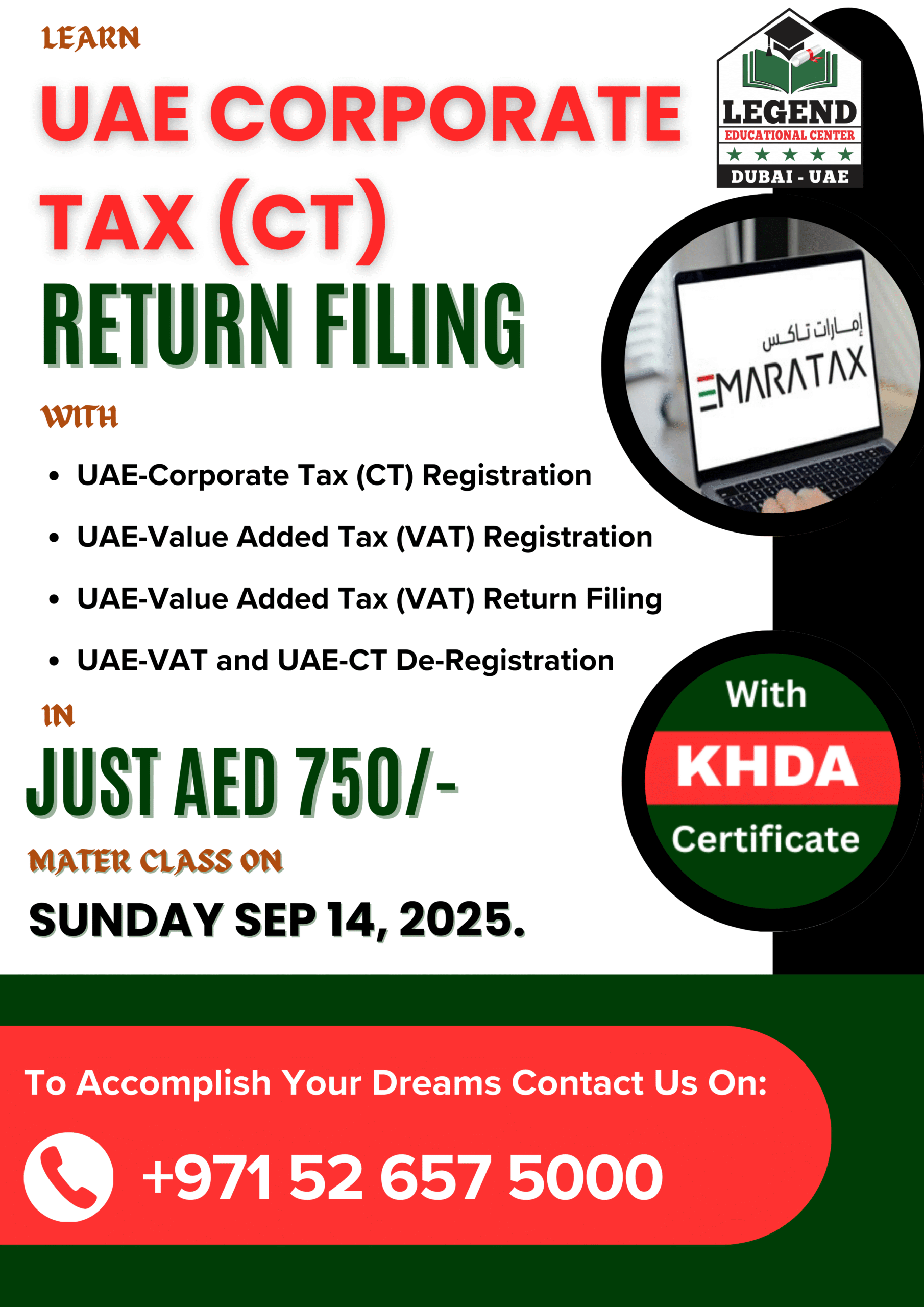 Corporate Tax Filing and Return
