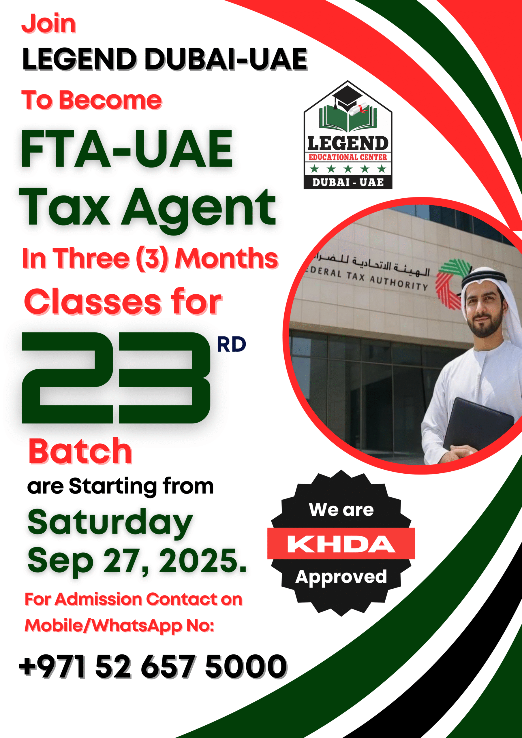 FTA-UAE Tax Agent 23rd Batch