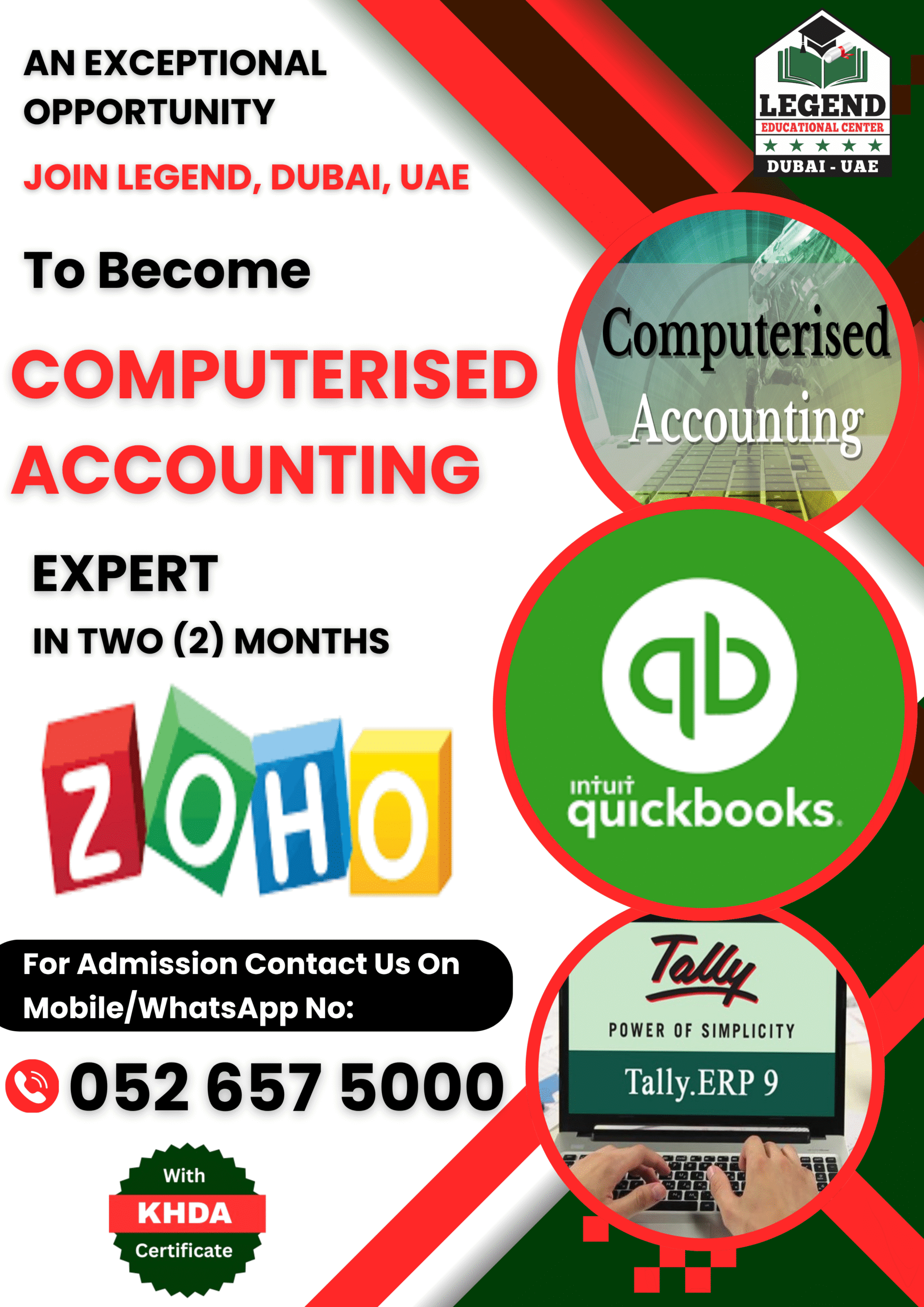 Become a Computerized Accounting Expert – Master Tally, QuickBooks & Excel Accounting