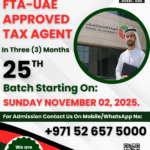 FTA Tax Agent Certification Training in Dubai