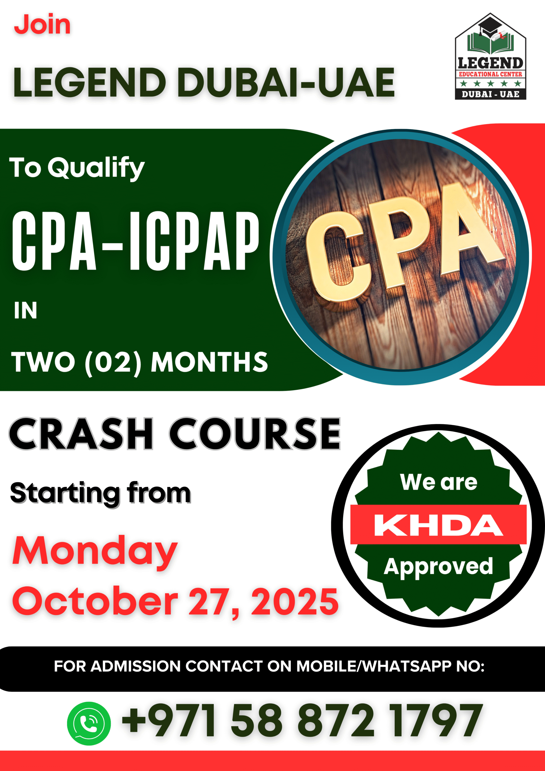 Fast-Track CPA Certification Course in Dubai