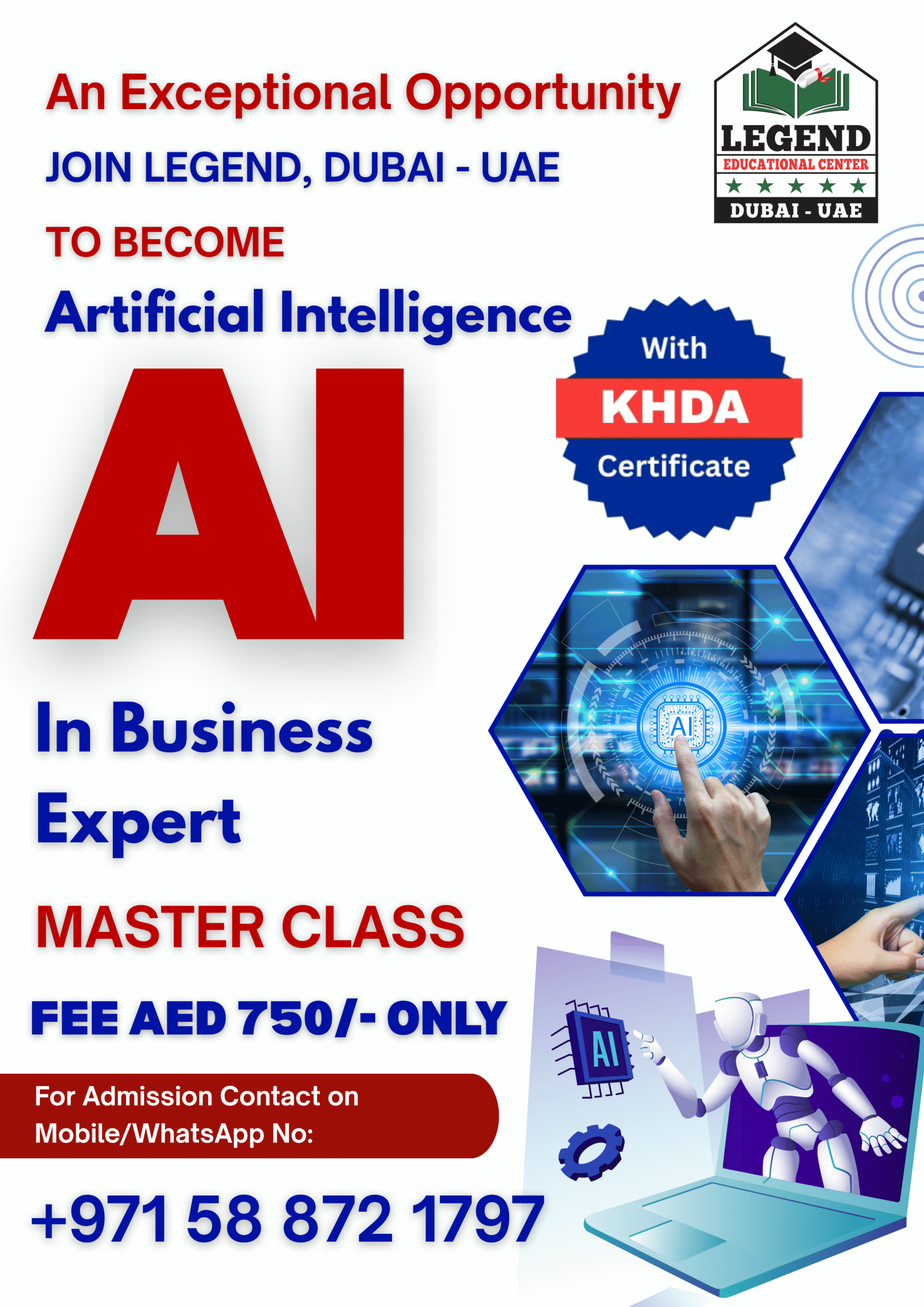 Become a Certified AI in Business Expert in Dubai