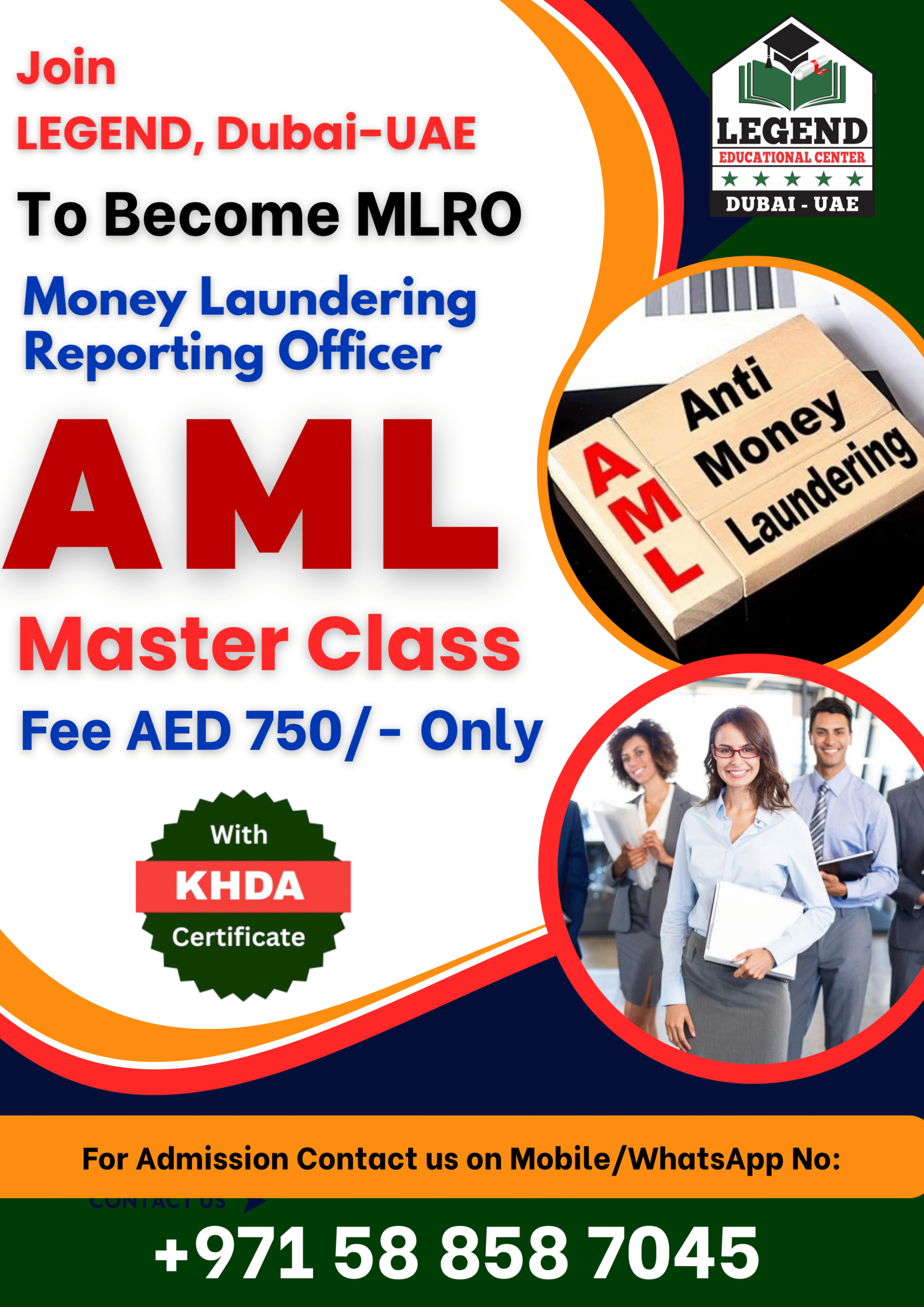 Become an MLRO with Our Master Class in Dubai