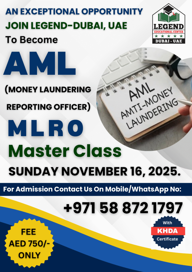 KHDA-Approved AML Training in Dubai