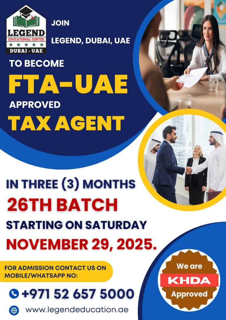 Become an FTA-Approved UAE Tax Agent