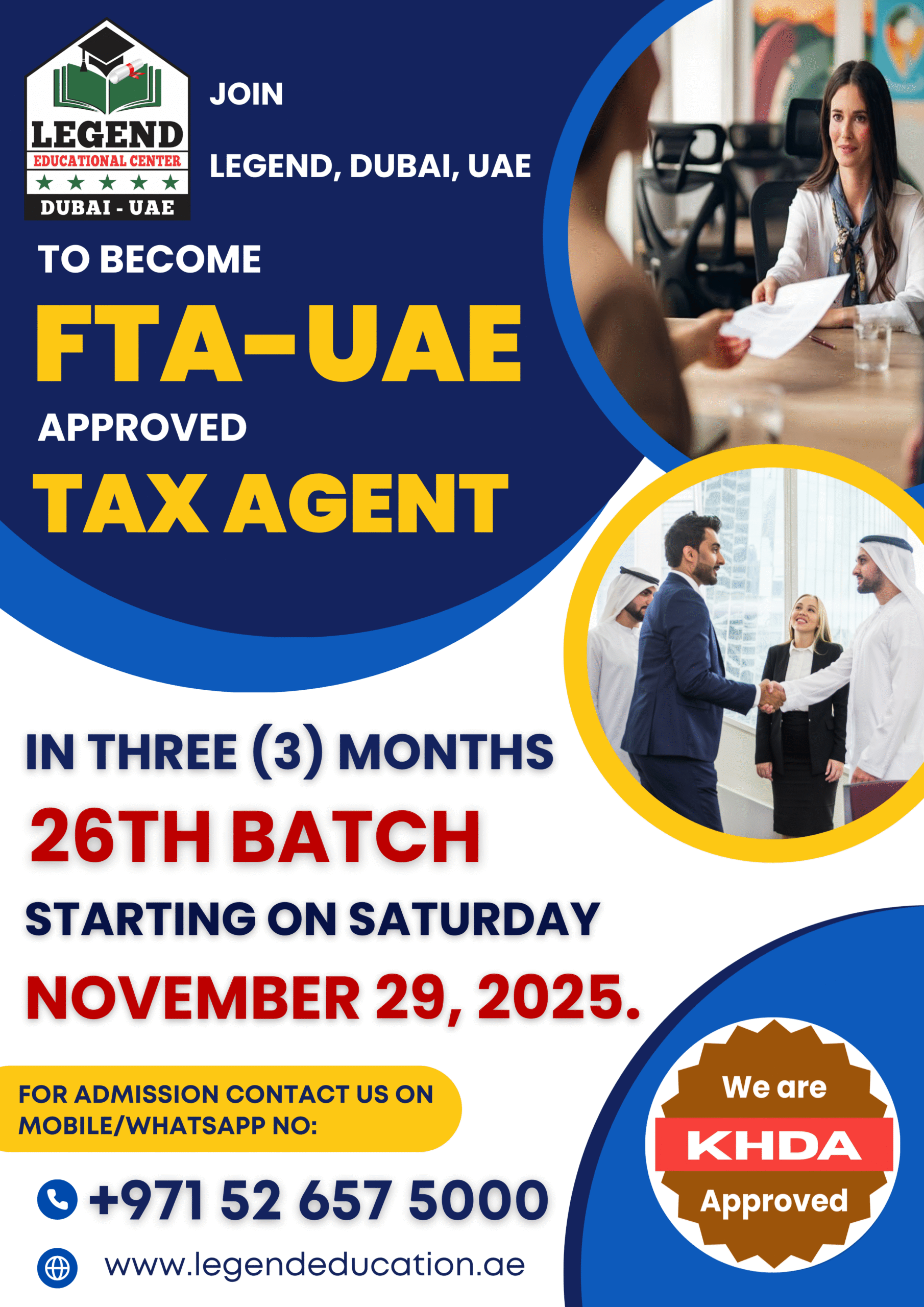 Become an FTA-Approved UAE Tax Agent