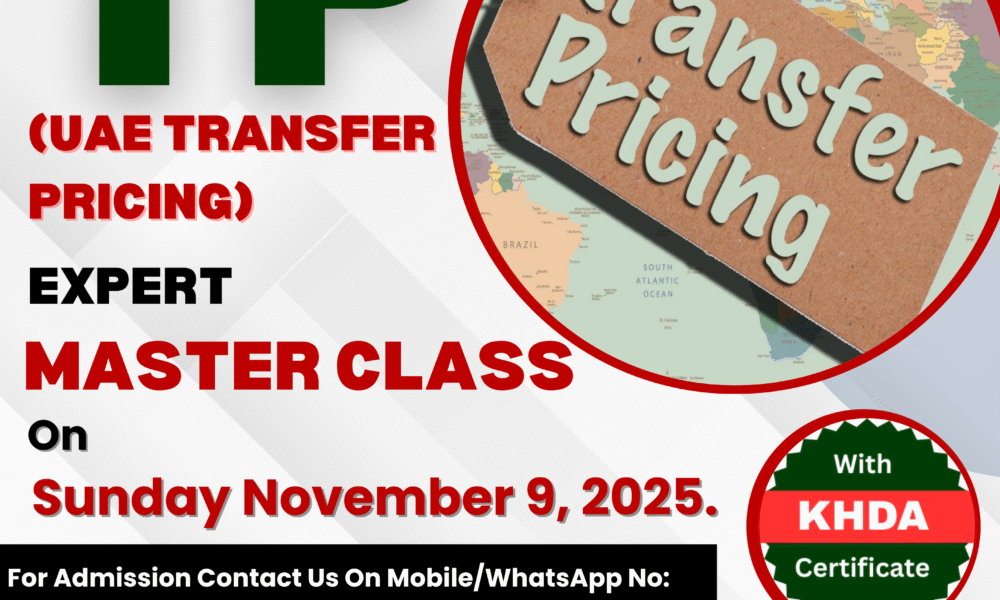 Become a Transfer Pricing UAE Expert with Our Master Class