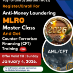 Anti Money Laundering (AML) MLRO & CFT Training Course