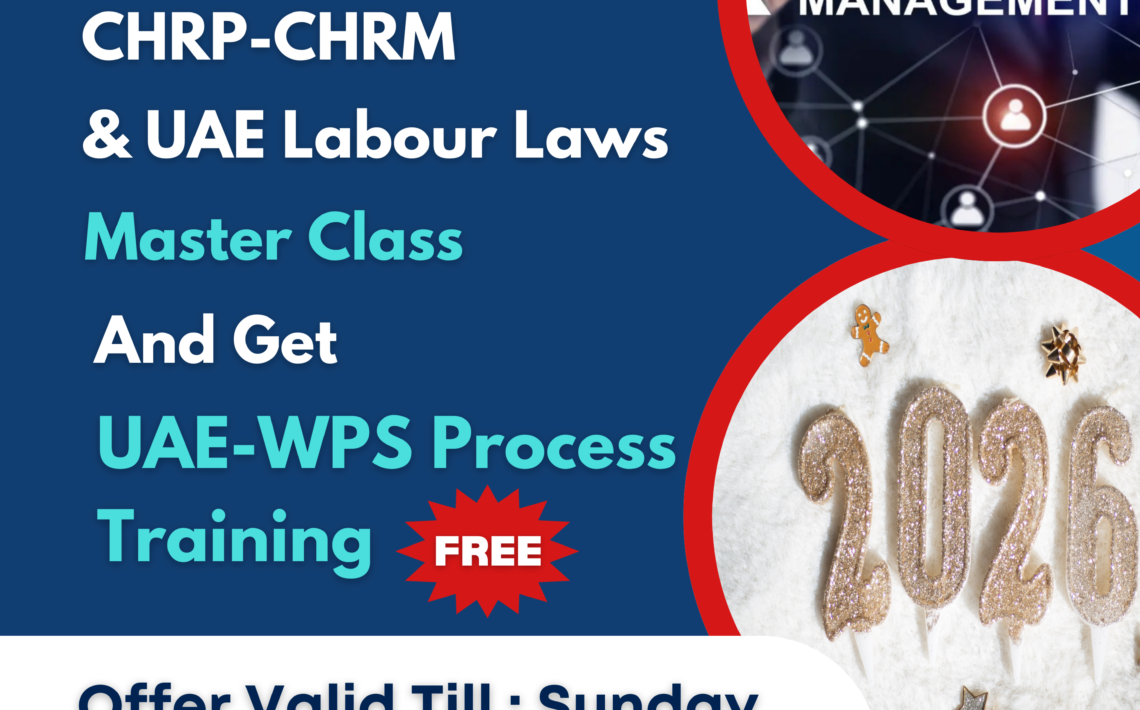 CHRP-CHRM & UAE Labor Law Training Master Class in Dubai