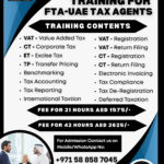 Certified CPD Training for FTA Tax Agents in Dubai