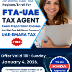 FTA-UAE Tax Agent Exam Preparation Classes in Dubai