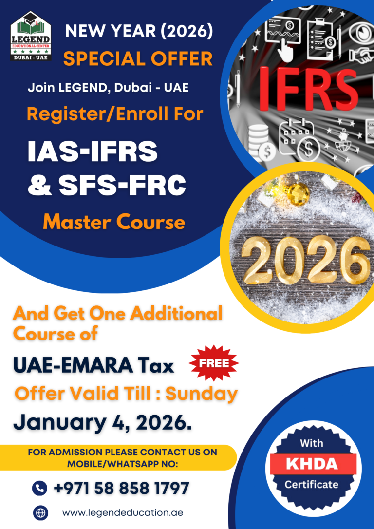 IAS-IFRS and SFS-FRC Training Class Master Course in Dubai