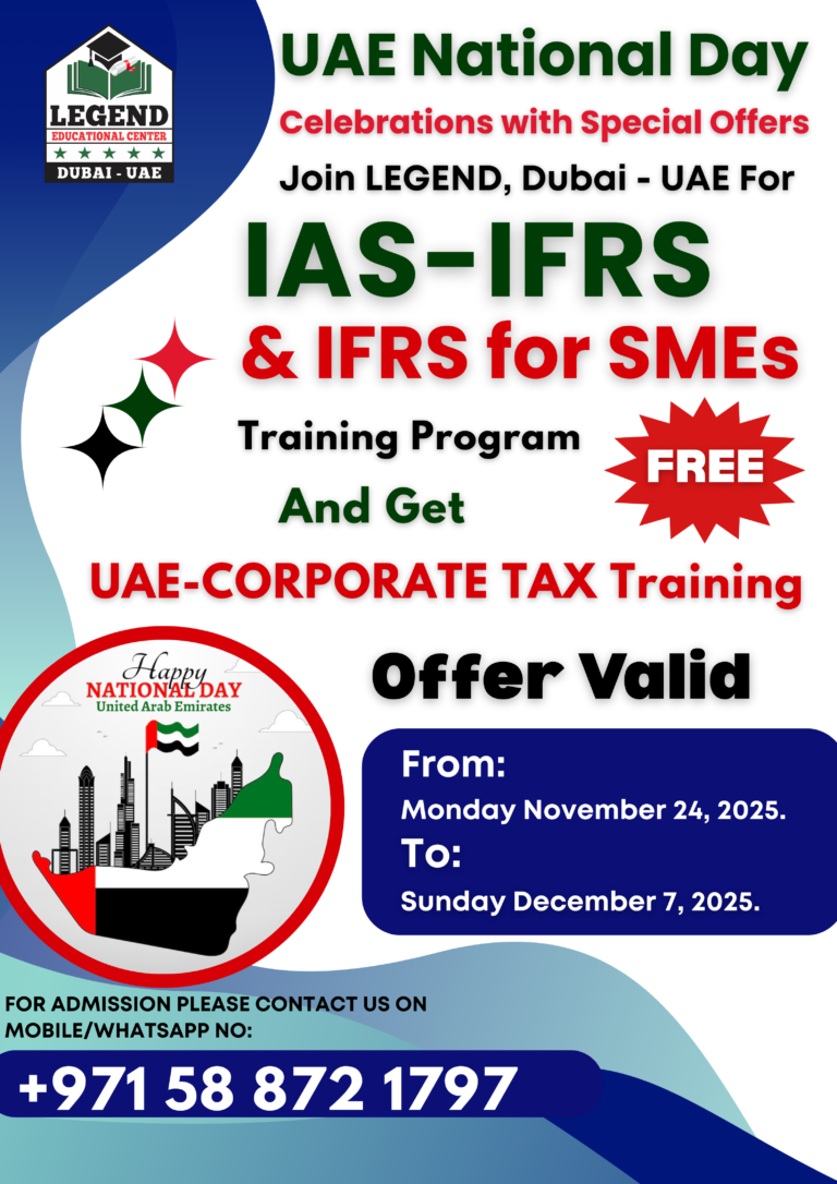 IAS-IFRS for SMEs Training Program in Dubai