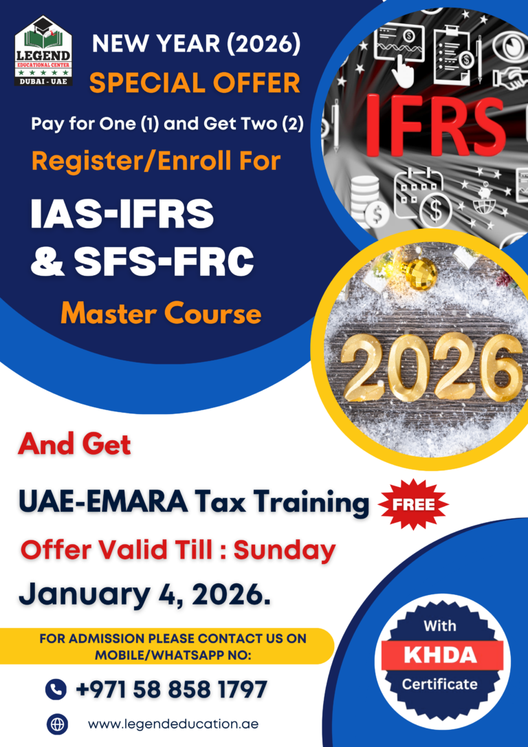 IAS-IFRS & SFS-FRC Training Master Course in Dubai