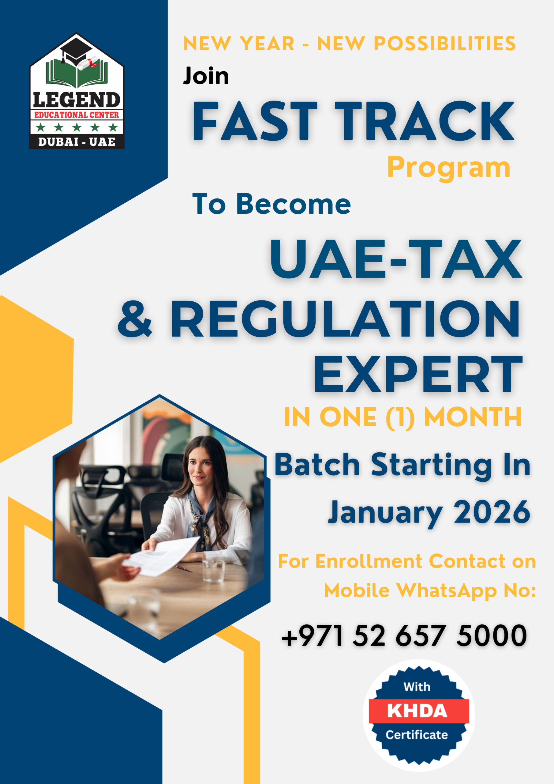 Become a UAE Tax & Regulation Expert in One Month