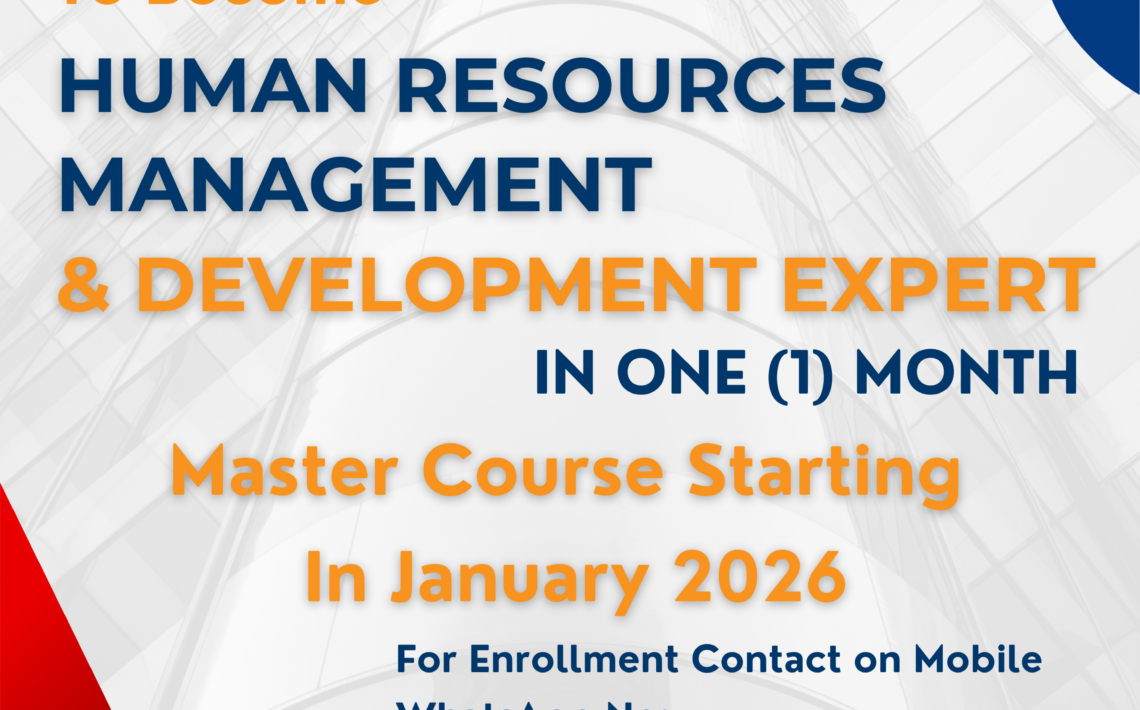 Become a Human Resources Management & Development Expert